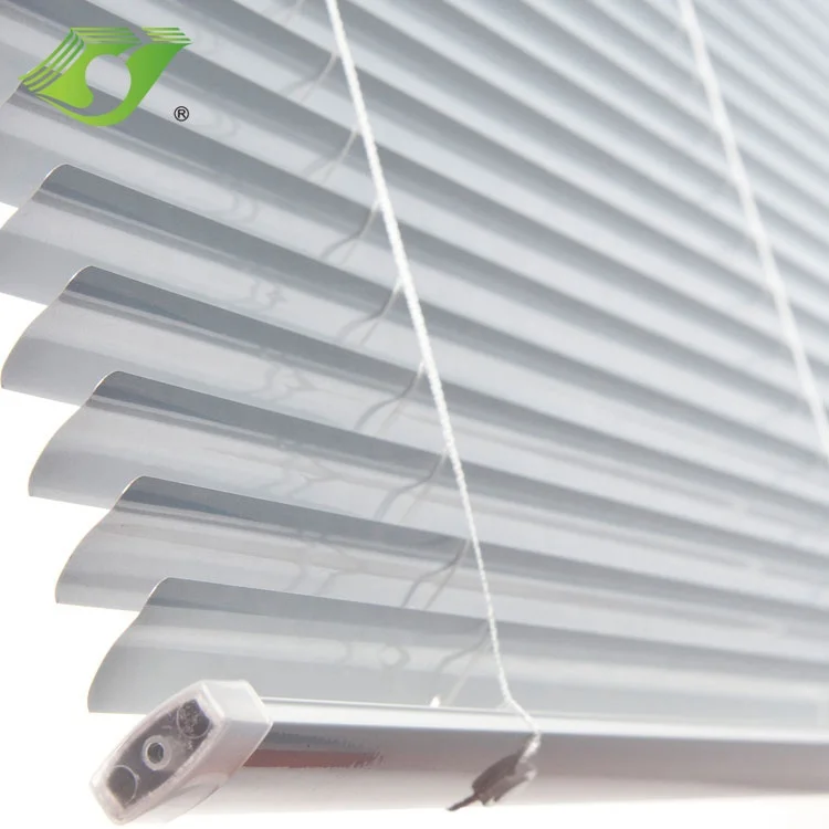 
25mm Aluminium Venetian Window Blinds Factory Custom Made Manual Control or Remote Control European Blackout / Semi Blackout 