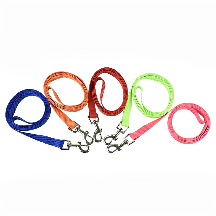 Real premium grade nylon dog collars leashes factory customize leads