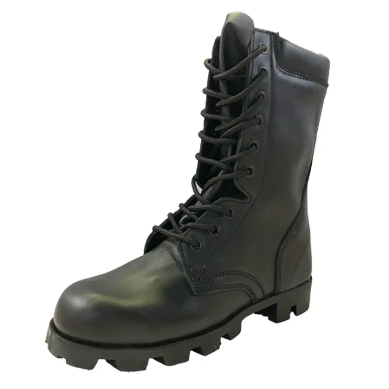 High quality Black color army jungle boots/military boots