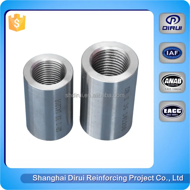 Tie rod coupling dayton superior bar lock connector rebar splicing coupler