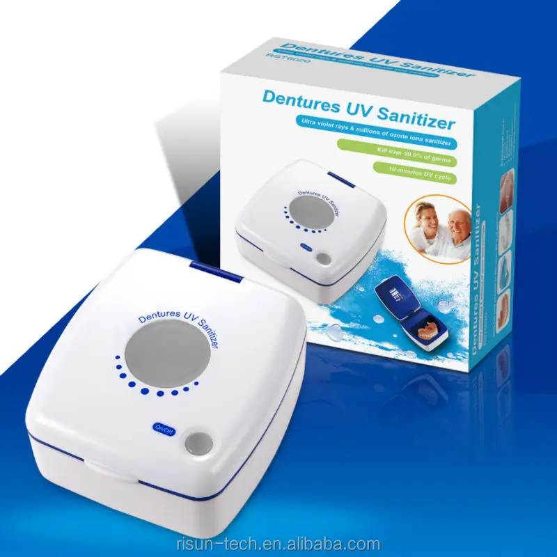 Wholesales EPA approved Portable Multifunction household U6020 Oral hygiene UV dental dentures uv sterilizer