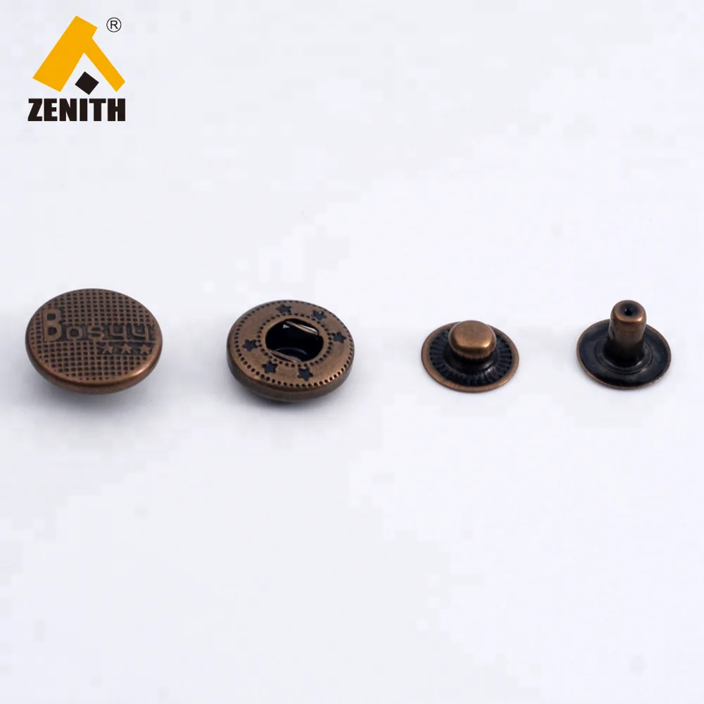 Spring Snap Buttons With Any Logo Customized BM10162