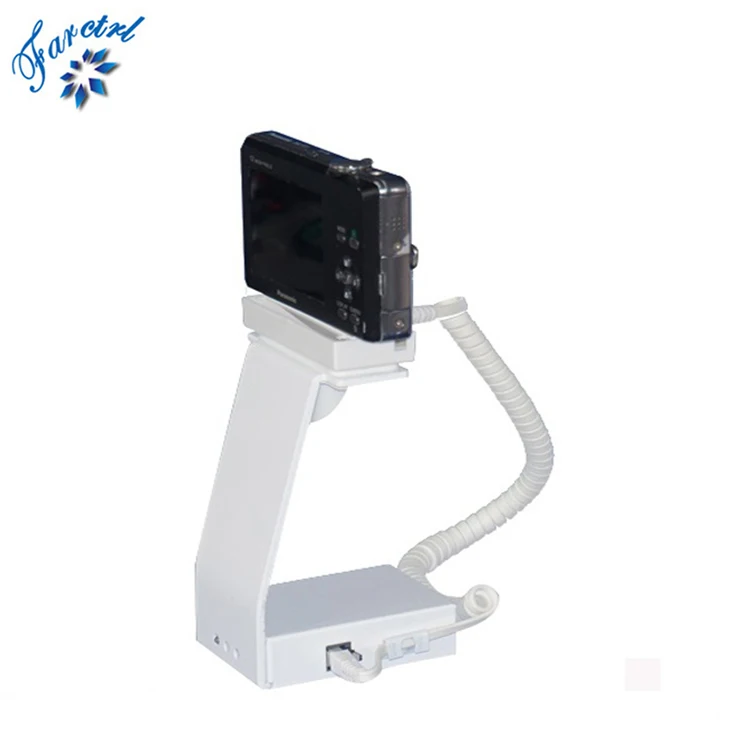 Professional Metal Camera Anti-theft Device Stand with Security Alarm for Retail Exhibition Display