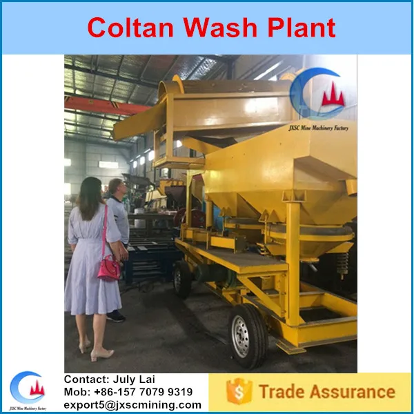 Low Cost Movable All-In-One Machine Mineral Gravity Separator Jig Screening Equipment