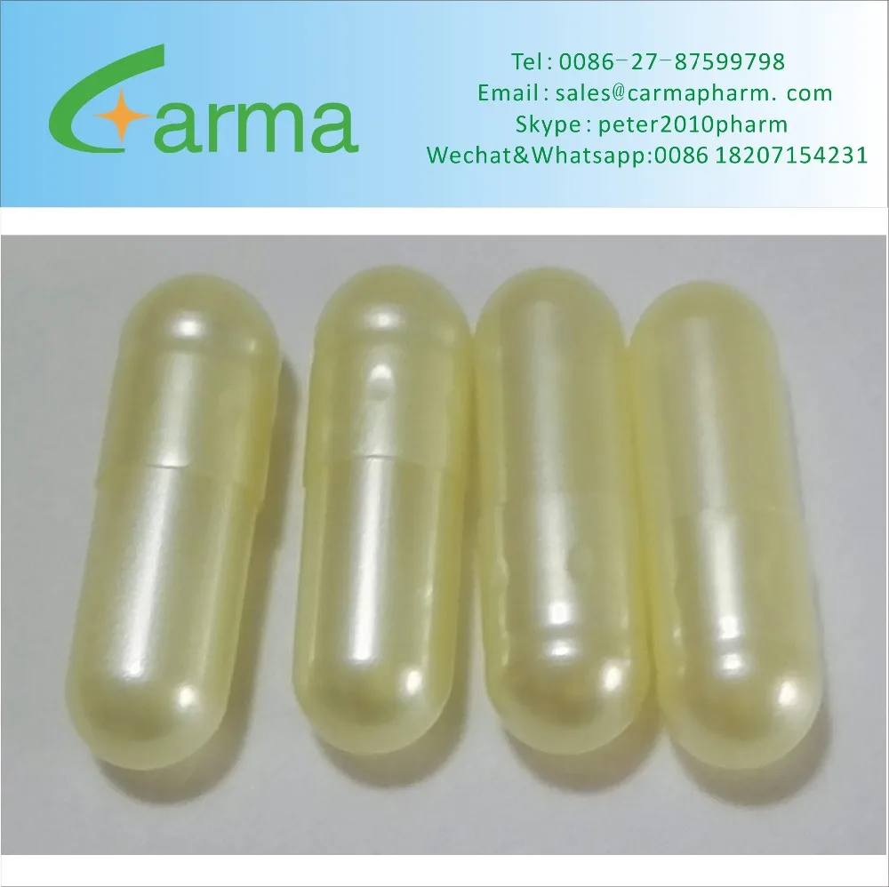 Customized Colorful Shining Empty Pearl Capsule