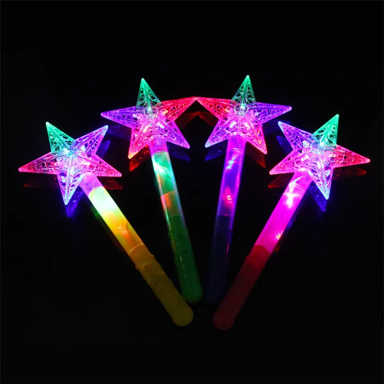 
The magic fairy sticks children light crown flashlight sticks toy 