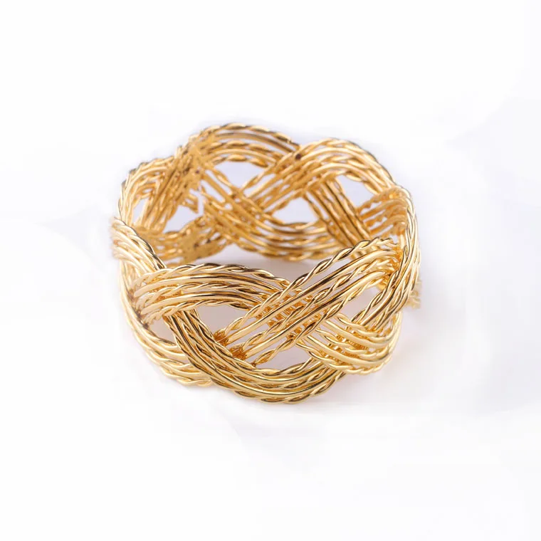 alibaba china gold cheap sale napkin ring