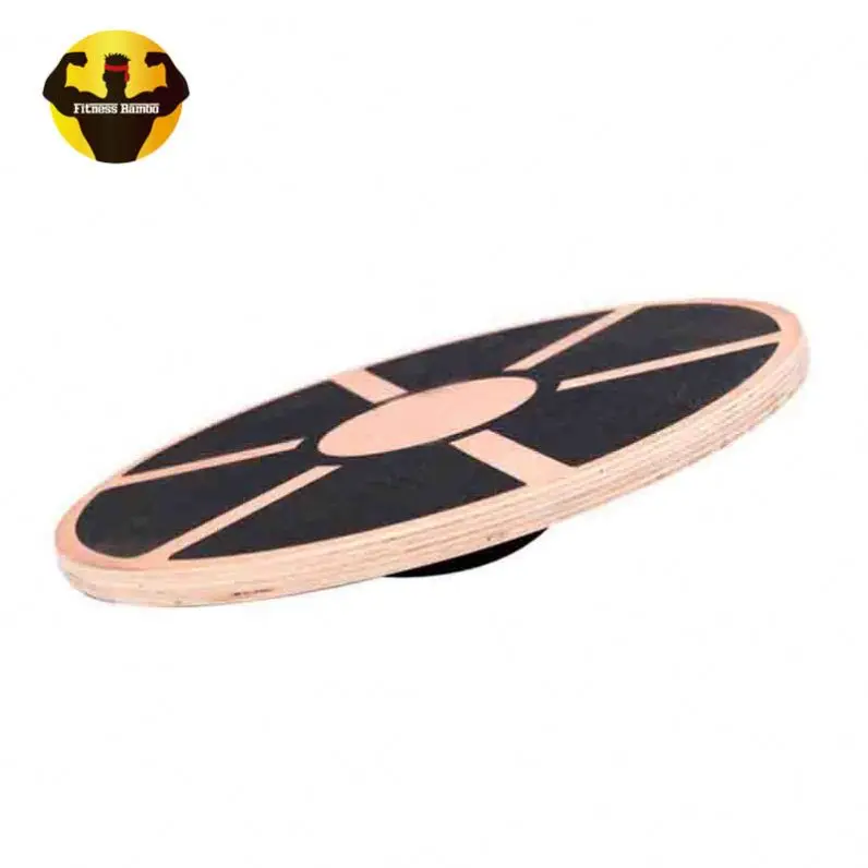 RAMBO Professional Customize Balance Board Wood For Sale Wooden Disc