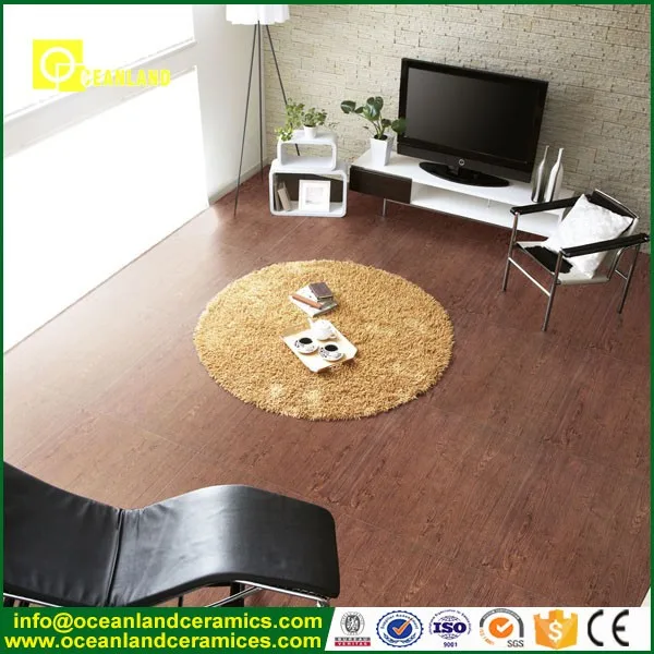 Фошань дерево выглядит полная полированный, глазированный пол фарфоровая плитка