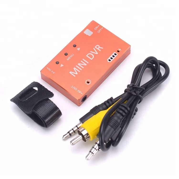 FPV Mini DVR Video Audio Recorder FPV Recorder Built-in 3.7V 400mah Battery for FPV RC Multicopters Quadcopter VR Goggle