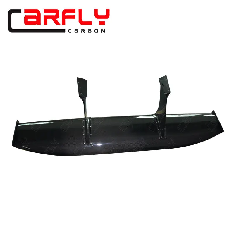 High Performance Big Universal Spoiler Carbon Fiber primed Rear Wing for Car Tuning