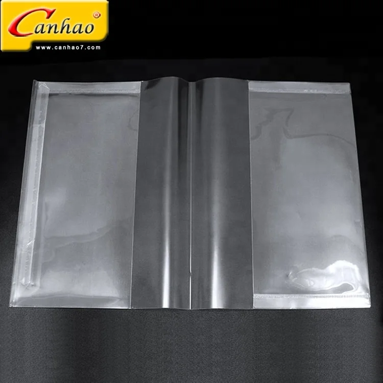 School student waterproof clear soft plastic diary A4 book cover