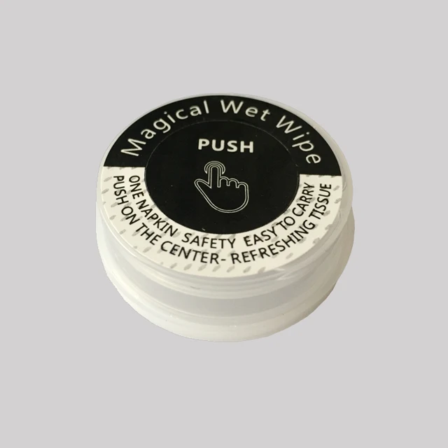 Новинка 2018, портативные сжатые полотенца, мини-салфетки для монет