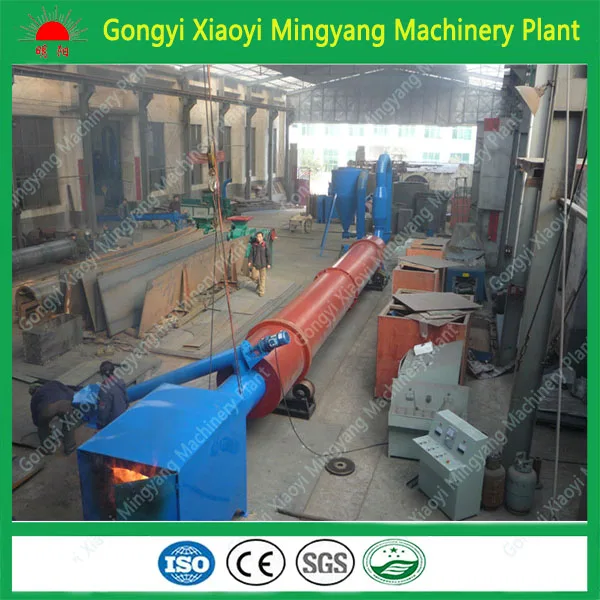 
Hot Air Flow High Efficiency Wood Sawdust Rotary Drum Drying Equipment For Sale 