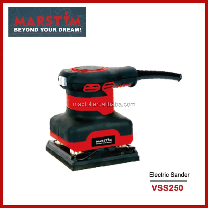 MASTIM Brand VS250  220W 110x110mm woodworking  new mini electric wood sander
