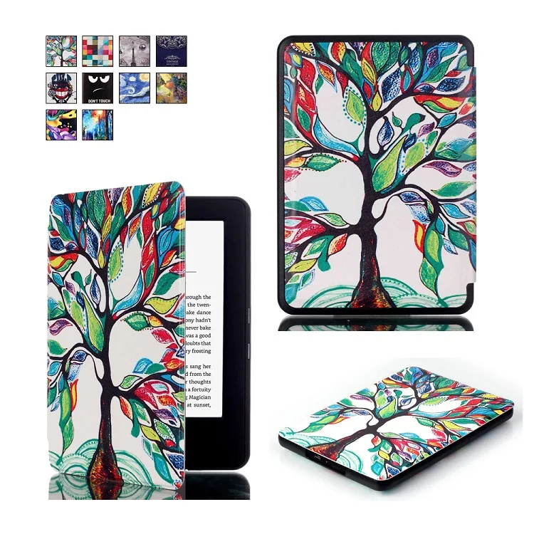 Складной чехол для Kindle Paperwhite премиум кожа Смарт Защитный чехол для Amazon Kindle Paperwhite