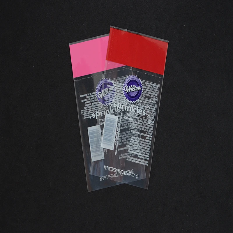 Sugar coffee scented creamer lavender packing plastic packaging empty sachet poly opp package bag