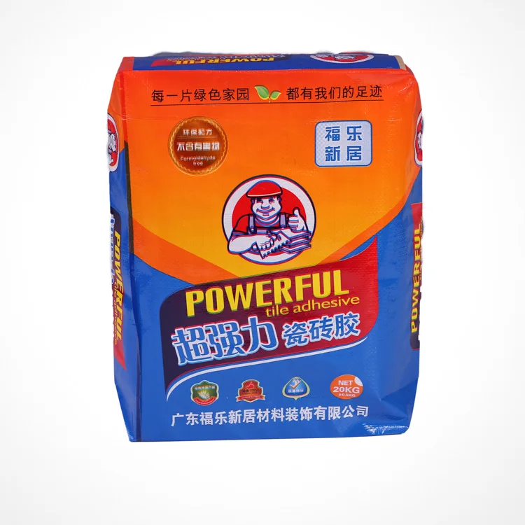 
Bopp laminated pp woven cement bag 20kg Dry mortar valve bag 