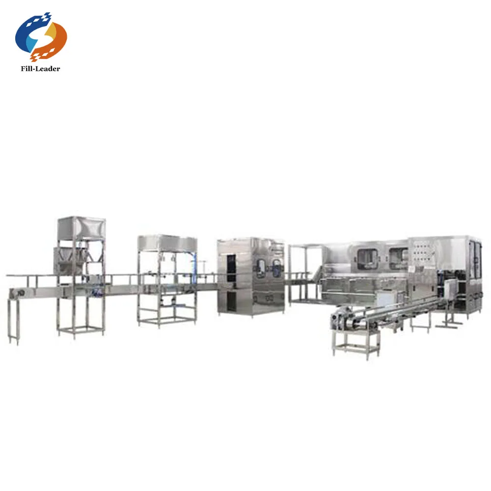 Automatic 5 gallon mineral water filling line