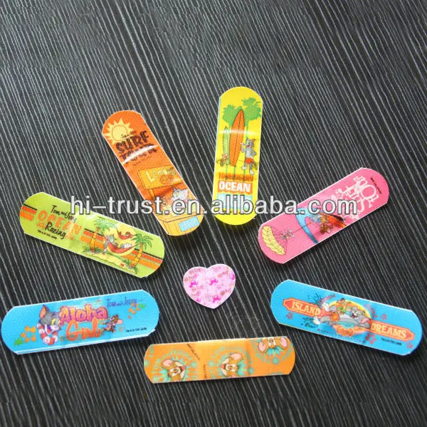 Новинка 2021, детский пластырь с мультяшным рисунком