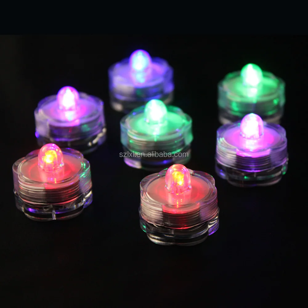 
Светодиодный погружной цветочный светильник/светодиодный водонепроницаемый маленький светильник в форме цветка для украшения вазы/светодиодная подводная свеча 