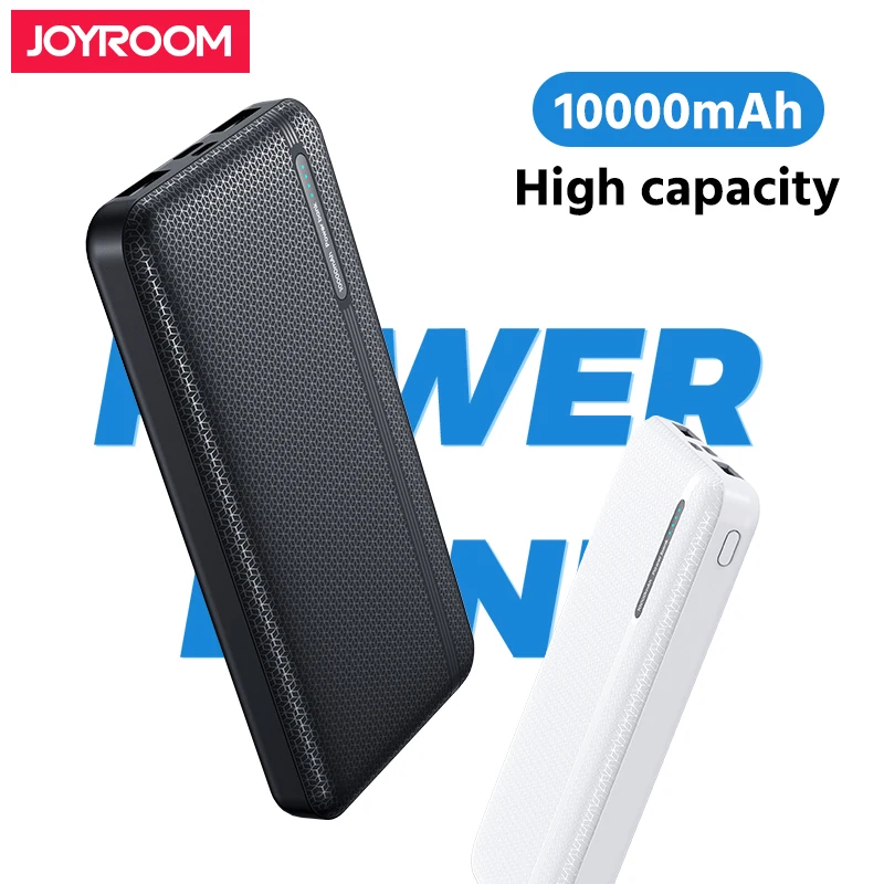 
Factory price Joyroom mobile phone 10000mah slim mini portable charger power bank 