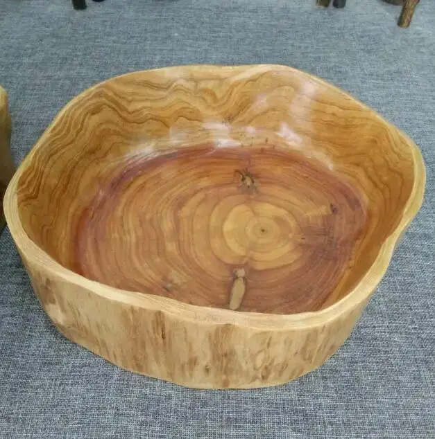 
Wooden bowl photo props,Photography Box basin Real wood the overall frame newborn photo props 