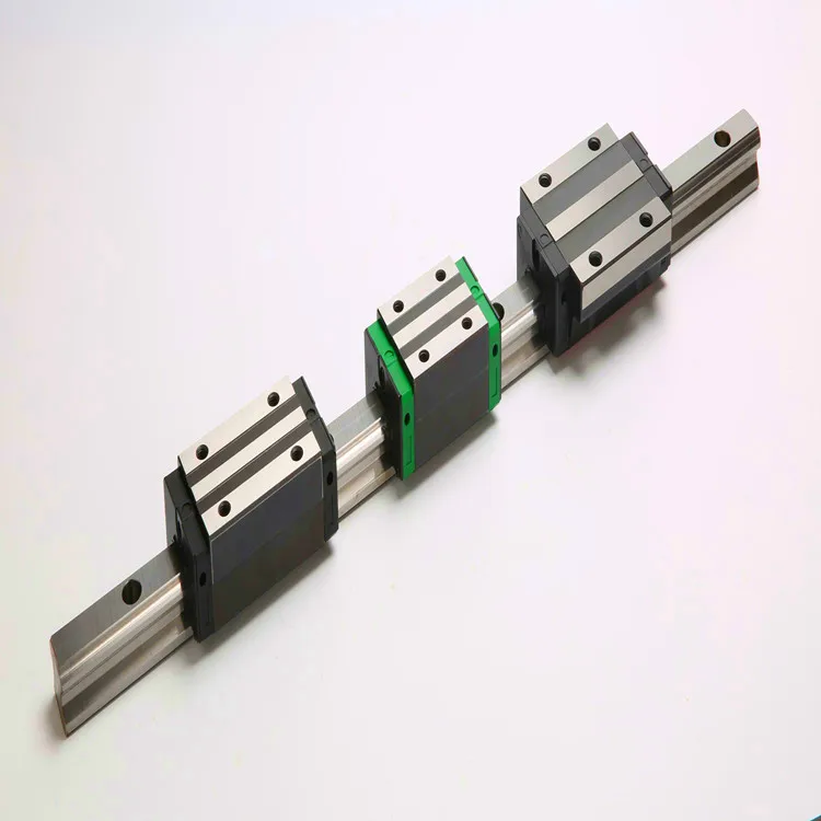 
Linear motion Guide Rail with Flange Slide block HGW20CA HGW20HC 