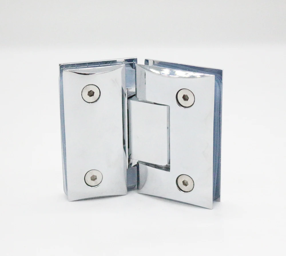 Glass shower door pivot hinge for bathroom