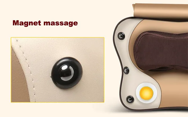 Luyao Rechargeable Shiatsu Pillow Massager Neck Pillow  Massager Car Home Massage Pillow Electric