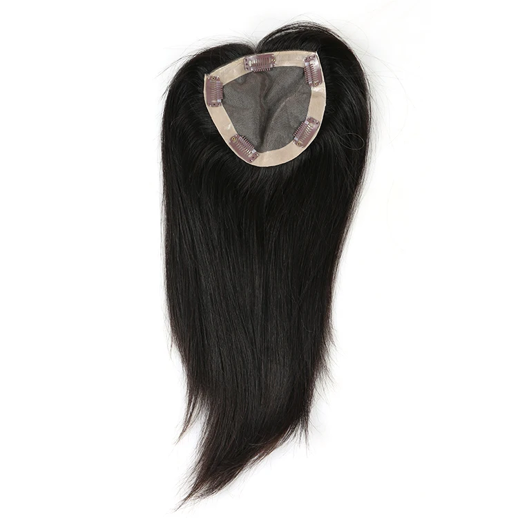 CARA Mono Silk Base Women Hair Pieces Human Hair Replacement System Hair Piece Toupee For Woman