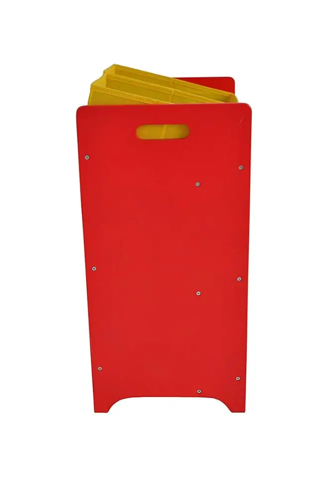 Детский комод для хранения игрушек, 6 холщовых ящиков, детский шкаф для детской игровой комнаты