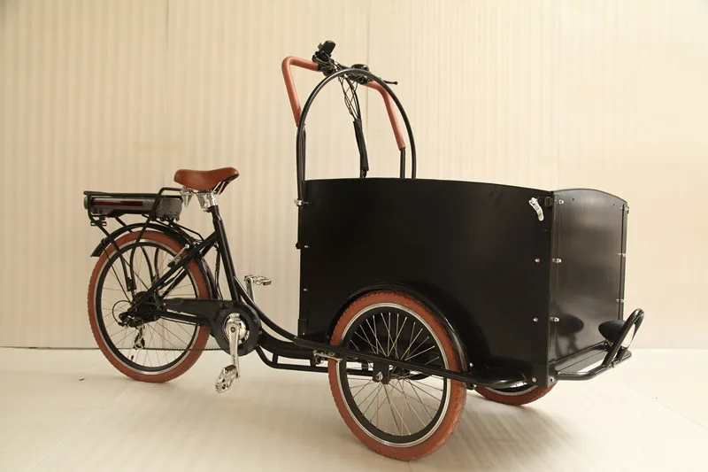 Europe three wheel tricycle cargo bike with heavy loading 200KG