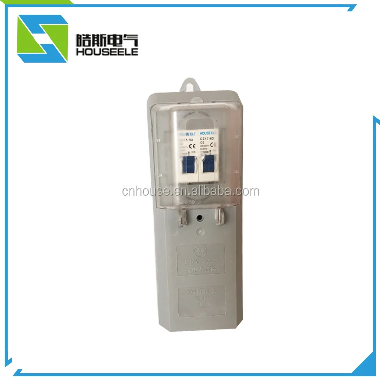 EKM 2035-Connection Box,Junction Box for Lighting Application fro DII E27 fuses size