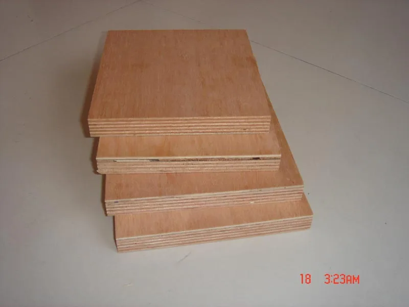 green color melamine plywood/HDF Plywood