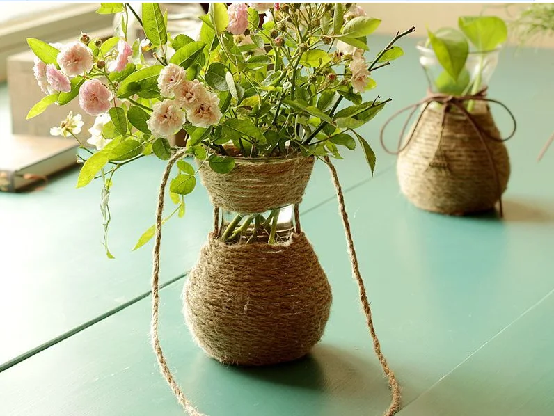 Hydroponic Vase, Home Modern Glass Flower Vase, Hyacinth Vase colorful