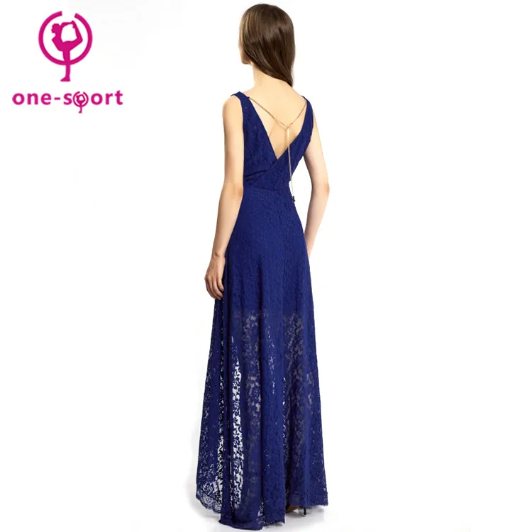 Custom royal blue wedding arabic red lace long fashion korean short front long back prom carnival theme party dress