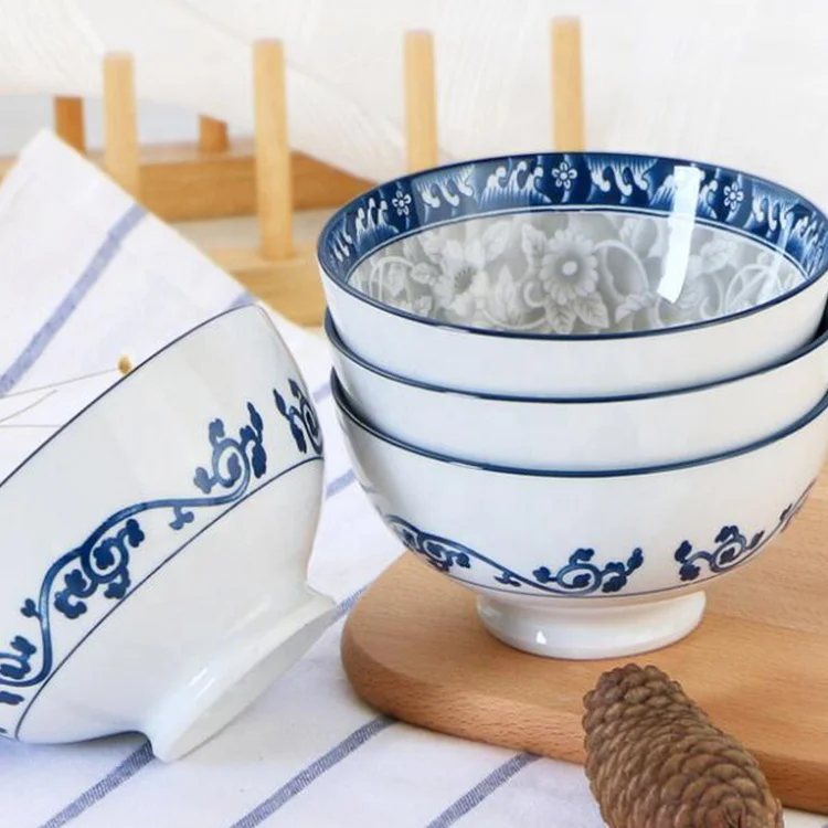 
under glazed ice cream bowl porcelain ceramic 