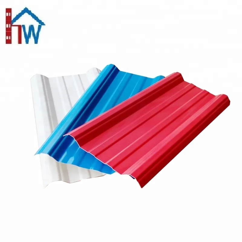 
High quality waterproof pvc roofing sheet plastic roof tile 