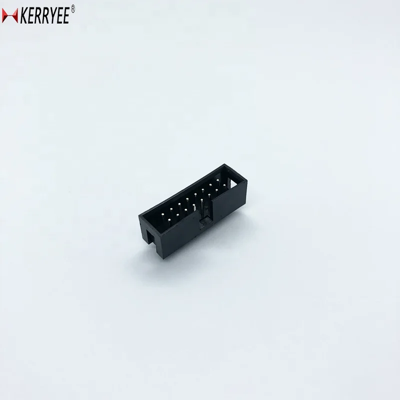 
2*8P 2.54mm box header V/T DC3 connector 