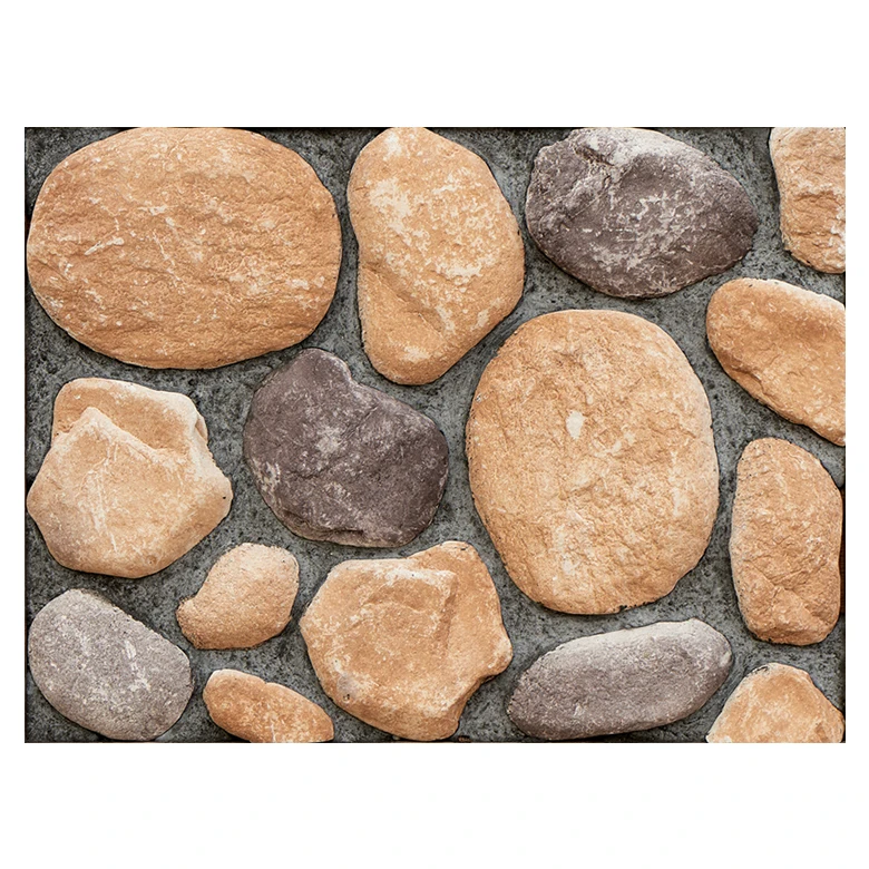 Garden castle brick decorative 3D wall panel fireplace rive rock stone wall cladding stone