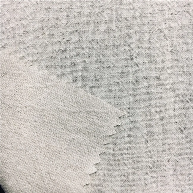 Льняная льняная хлопковая ткань для женщин платья