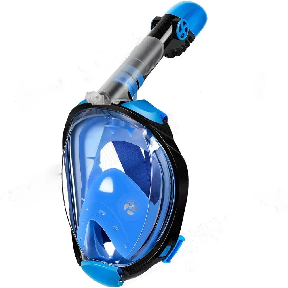 2021 Popular Top Seller Full Face Mask 180 Degree View Snorkel Mask