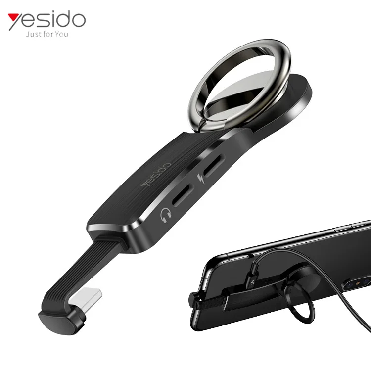 Мини зарядки аудио разъем Splitter Кабель-адаптер 2 в 1 8Pin аудио адаптер 3,5 мм