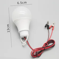 Belt clip 5w led grow light 12v dc tube Camping battery LED lighting bulb