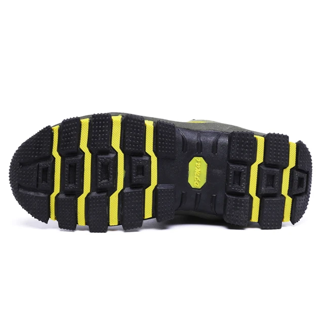 
2019 Outdoor Water Proof Hiking Boot Mens Suede Leather Waterproof Hiking Running Sport Shoes Lace Up Trekking Sports Sneakers 