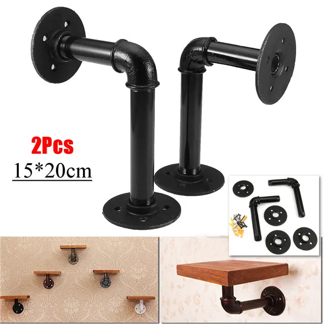 3/4' malleable cast iron pipe fitting adjustable Pipe Shelving furniture