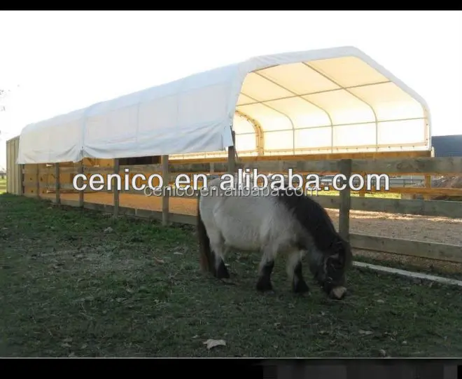 Livestock Shelter Cattle House  Horse Run-in Tent