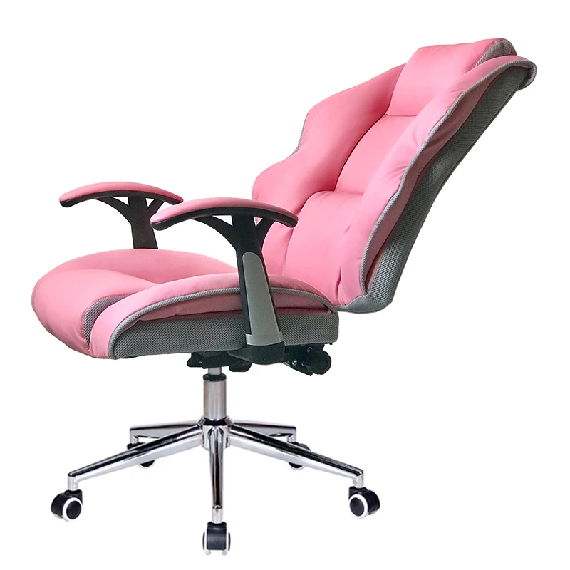 Удобное эргономичное кресло для компьютера с поддержкой поясницы