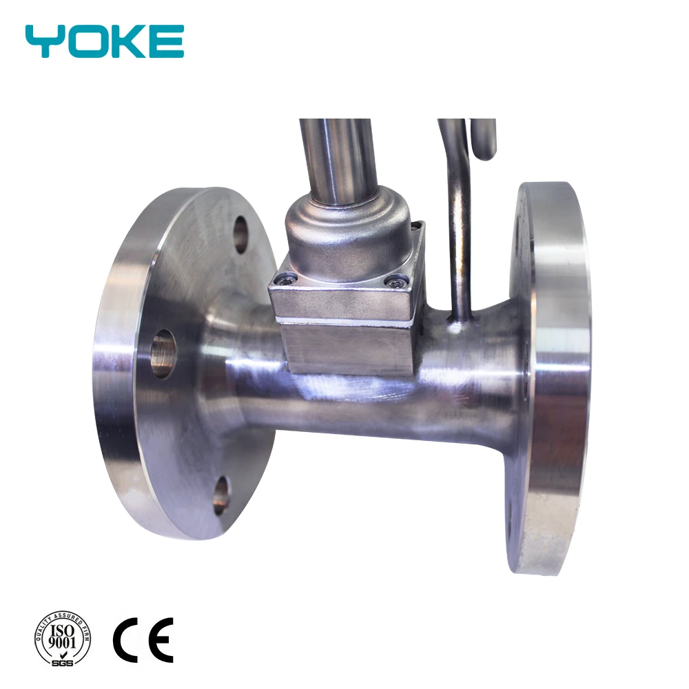 
steam vortex flow meter propane gas flow meter r with temperature and pressure compensation 